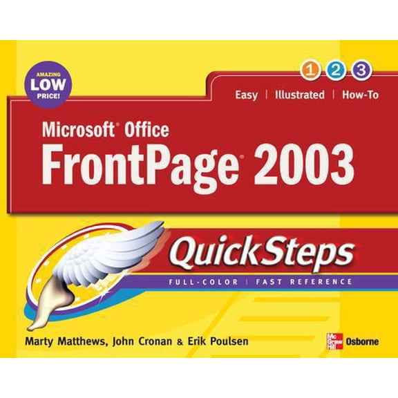 Pre-Owned Microsoft Office FrontPage 2003 Quicksteps (Paperback) 0072258748 9780072258745