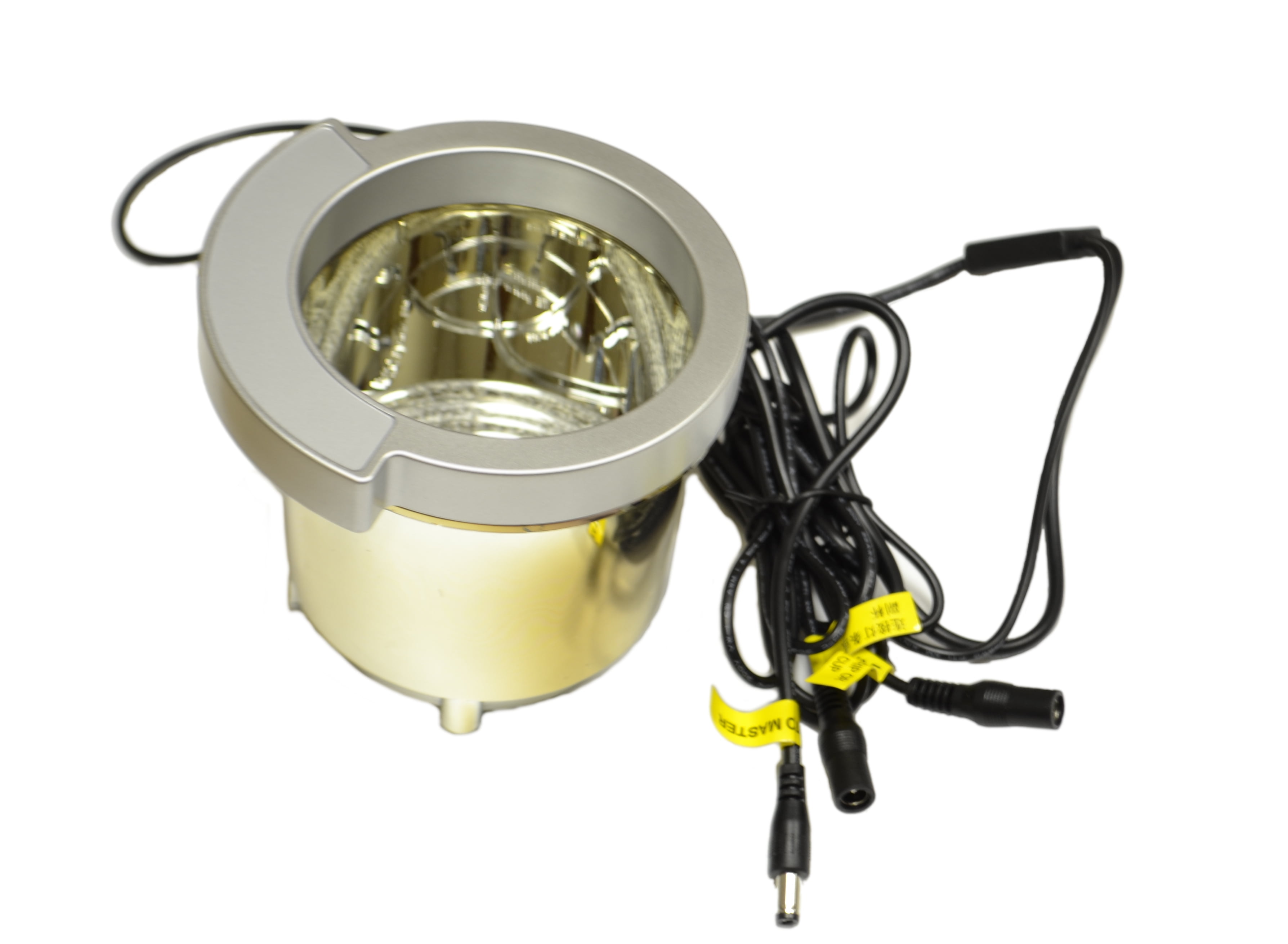 FR Power Recliner Cup Holder, with Lighting, Silver