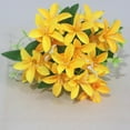 thumbnail image 6 of Cheers US Artificial Lily Flowers Artificial Lillies Flowers Artificial Flower Lilium Casa Blanca Plant for Home Wedding Bouquets Home Hotel Party Decor Graves Arrangement, 6 of 7