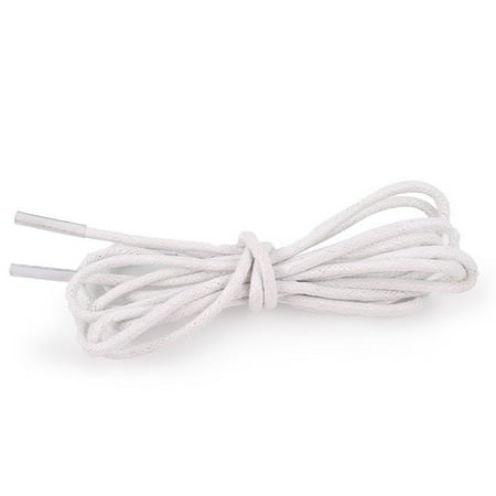 

Round Waxed Solid Color Shoelaces Shoes Strings Boot Sport Shoe Laces Cord