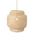 thumbnail image 6 of Finch Ceiling Lamp Natural Ceiling Lamp, Transitional Style, Designed for hardwired installation with standard mounting bracket and hardware included, Bamboo, Lighting Ceiling Lamps, 6 of 13