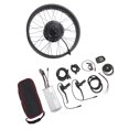 thumbnail image 4 of Modificación de batería de litio para moto de nieve de 20 pulgadas Kit de conversión de Motor de bicicleta eléctrica con rueda trasera de 20 pulgadas 48V 750W brillar, 4 of 10