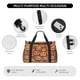 thumbnail image 4 of Balery Brown Owl Bolsa de Gimnasio para Mujeres, Bolsa de Viaje con Bolsillo Húmedo, Bolsa de Fin de Semana para Mujeres, Bolsa de Viaje Resistente al Agua, 4 of 7