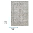 thumbnail image 5 of Livabliss Area Rugs for Living Room, 9x12 Edmonton Traditional Light Gray Rug, Bedroom Dining Room Home Decor Stain Resistant Carpet (9'2" x 12'), 5 of 7