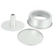 thumbnail image 3 of 8 Inch Aluminum Alloy Round Chiffon Cake Pan Removable Bottom Hollow Chimney Cake Mold Diy Baking C, 3 of 5