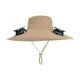 thumbnail image 5 of Sombrero de pescador solar con ventilador, de nailon, transpirable y refrescante, versátil. Caqui, 5 of 9