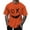 Orange, variant on Men's Fashion Oversized T-Shirt with 3D Print Design for Summer Casual Streetwear Comfort Fit Tee Shirt