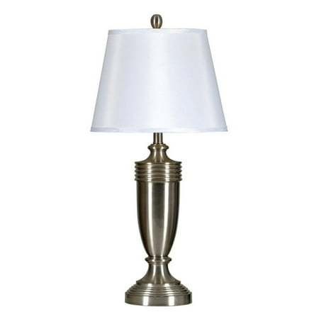 Stylecraft Brushed Steel Table Lamps Set Of Two Stylecraft Brushed Steel Table Lamps Set Of Two