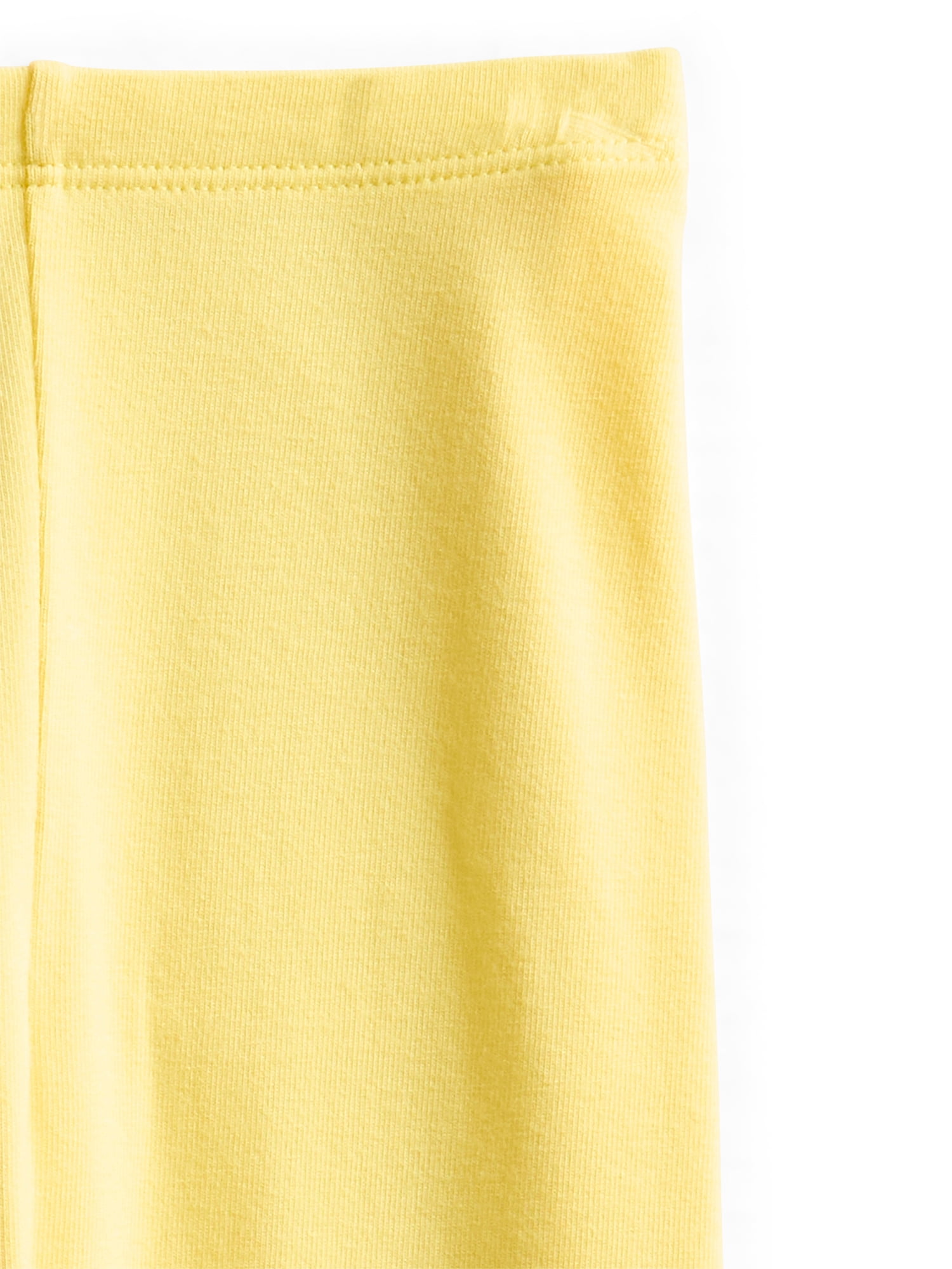 Wonder Nation Toddler Girls Solid Essential Leggings, 3-Pack, Sizes 18M-5T