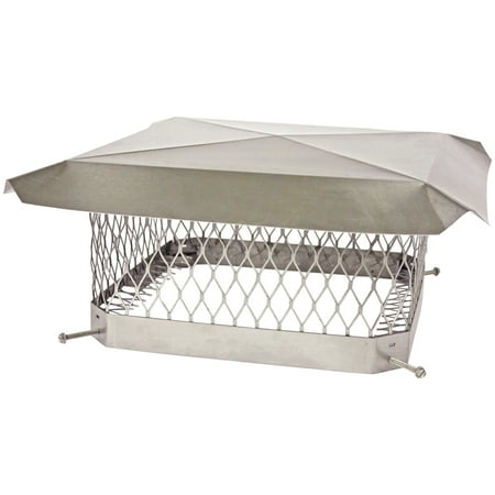 - Shelter Pro Single-Flue Stainless Steel Chimney Cap