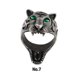 thumbnail image 3 of Qarigey Anillo Joyas Animal Tigre Simulación Acero inoxidable Personalidad Exquisito Agresivo Creativamente Presente Fiesta Accesorios de disfraces Color Acero siete Qarigey AP016578-01, 3 of 6