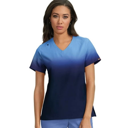 Koi Lite 370PR Women's Reform Top Electric Ceil/Navy XX-Small