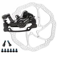 thumbnail image 1 of Front & Rear Disc Brake Set, High-Sensitivity Hydraulic System, Easy Mount for Folding Bikes and Mountain Bikes(Black1,1set), 1 of 8