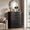 Black, variant on 4-Drawer Dresser & Chest of Drawers, White Wooden Storage Cabinet with Durable Painted MDF Finish, Sturdy Organizer for Bedroom, Hallway, Living Room, Office, Closet, Easy Assembly, Nightstand
