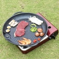 thumbnail image 3 of RENACLIPY Portable Outdoor BBQ Non-Stick Fry Pan with Handles for Easy Carry and Camping Cooking, 3 of 8