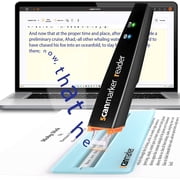 Scanmarker Reader – Digital Scanner Pen with OCR, Text-to-Speech Translation Support for Dyslexia and Learning Difficulties – Compatible with Multiple Devices – Black