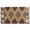 Brown Geometric Triangle, variant on Brown Geometric Triangle Diamond Pattern Door Rugs,Washable Non Slip Door Mats Indoor,Decorative Door Mats,Entry Mat Indoor for Entrance,Bedroom,Kitchen,Bathroom,17"x30"