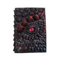 thumbnail image 1 of veasfak Journal Artistique Rétro en Relief 3D Sculpture Dragon Journal Rouge, 1 of 9