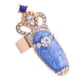 thumbnail image 2 of Corona Bowknot Crystal Finger Nail Art Anillos Armadura Dorada Anillo Cola Conjunta Joyería para Fiesta 1#, 2 of 8