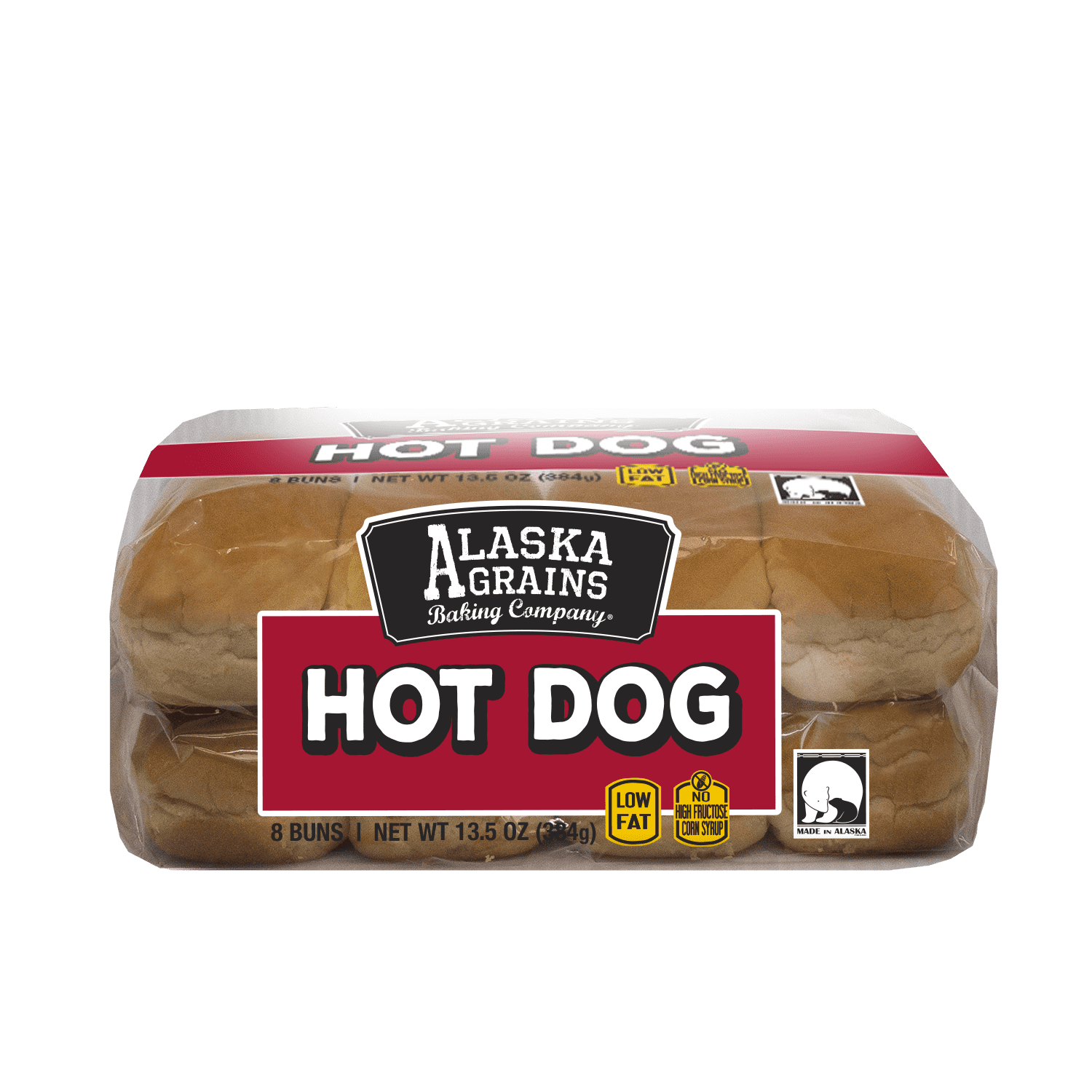 United States Bakery Alaska Grains Hot Dog Buns, 8 ea