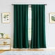 thumbnail image 2 of Decoración de cortina JAMW de terciopelo verde oscuro 1,5*1,6 m, 2 of 5