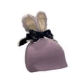 thumbnail image 1 of harper Ski Helmet Cover Decorative Cartoon Soft Protector Knitted Hat Decoration Winter Purple Bunny Ear, 1 of 9