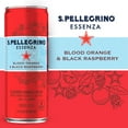 thumbnail image 5 of S.Pellegrino Essenza Blood Orange and Black Raspberry Flavored Mineral Water, 267.6 fl oz, 24 Pack, 5 of 8
