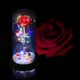 thumbnail image 4 of Regalos de flores de rosas para mujeres Rosa iluminada en cúpula de acrílico Regalos para mamá coloridos, 4 of 8
