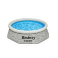 thumbnail image 4 of Bestway 8' x 24" Round Inflatable Outdoor Swimming Pool with Filter Pump, 2 Pack, 4 of 9
