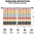 thumbnail image 2 of Blackout Kids Curtains,Colorful Geometric Striped Pattern Childrens Insulated Curtains Set Of 2,Bedroom Essentials,Toddler Room Decor 42x54in(106x137cm), 2 of 5