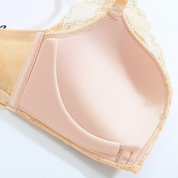 Sexy Lace Bras For Women Wireless Push Up Bra Comfort Underwear Backless 