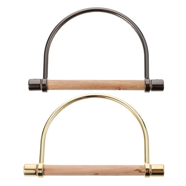 2Pcs Stylish Bag Making Handles Creative Bag Handles DIY Handbag Handles