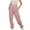 Pink#4, variant on LEBONYARD Sweatpants for Women Plus Size with Pockets,Womens Pants Clearance Plus Size,Women's Solid Color Casual Drawrope Plus Size Pants Running Fitness Leg Sweatpants Gray S