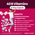 thumbnail image 6 of Simply Potents Women's Daily Multivitamin with Vitamin C D Zinc B Complex Biotin Cranberry 60 Capsules, 6 of 9