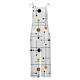 thumbnail image 3 of Birdeem Women Ladies Printed Summer Sleeveless Backless Loose Long Playsuits Rompers Jumpsuit, 3 of 6