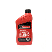 Motorcraft Synthetic Blend Motor Oil 5W-20, 12 qt