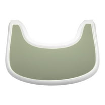 Reusable Tray Liner, Baby Led Weaning Suction Silicone Mat with Food Divider, Suction Plate Mat for Highchair, Easy Clean Placemat