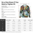 thumbnail image 5 of Gaeub Whimsical Treehouse Painting Men's and Women's UPF 50+ Long-Sleeved Sun Protection Clothing, Fishing Shirt Long Sleeve Zip-X-Large, 5 of 7