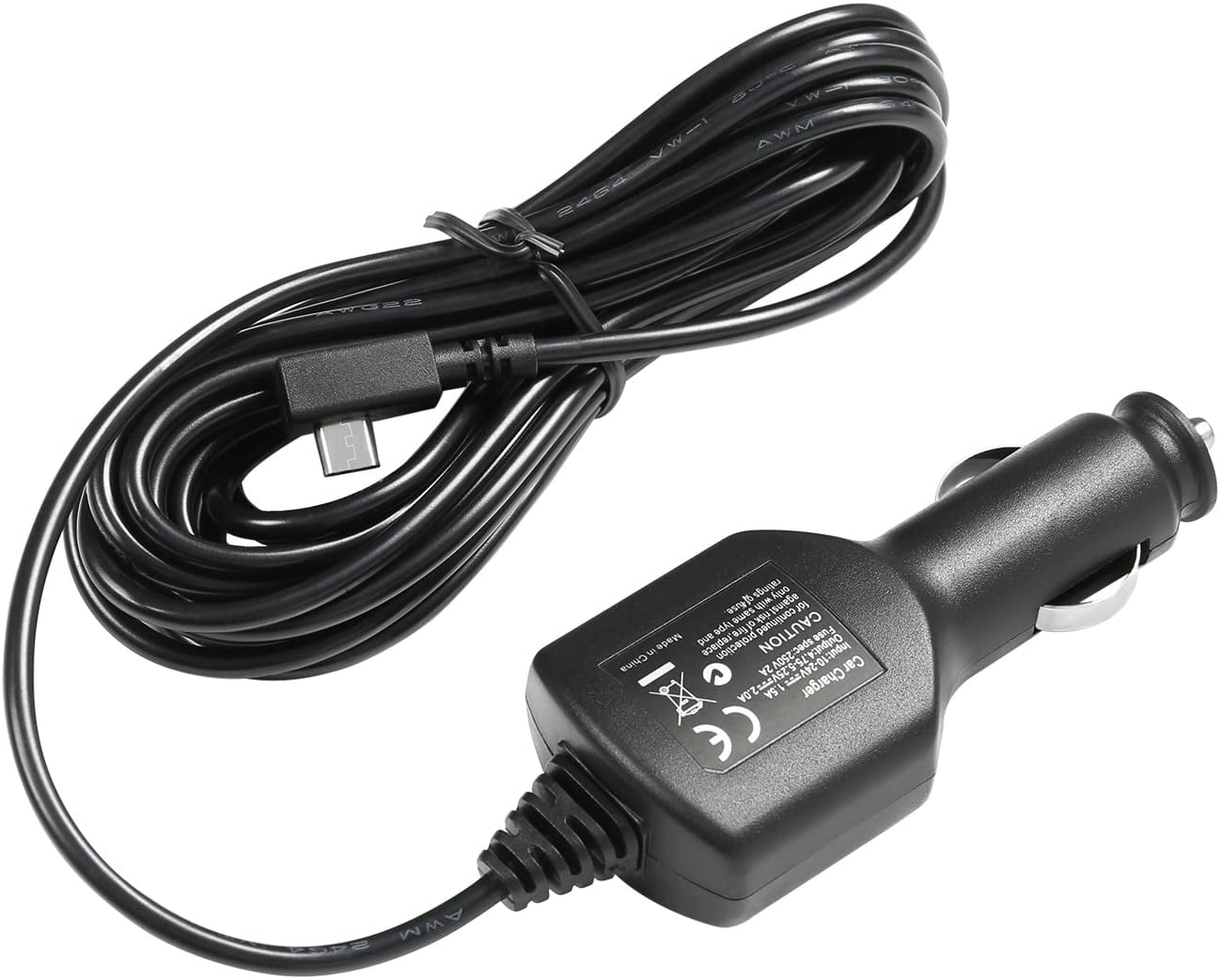Car Charger Charging Cable Cord for Garmin Dash Cam 45 55 65W Power