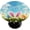 A-001, variant on Round Fitted Tablecloth with Elastic, Christmas Winter Cardinal Holly Round Tablecloths Wipeable Waterproof Table Cover Indoor Outdoor Circle Cover for Dining Kitchen Patio Camping Picnic, 45"-50"