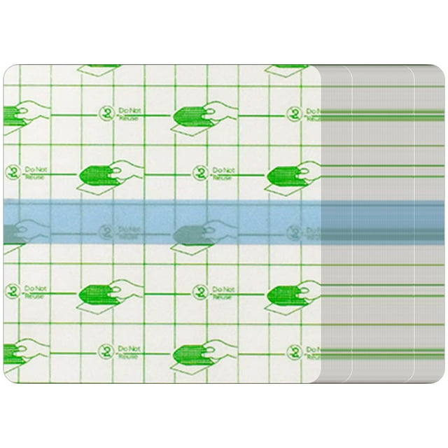 MasteelfCA 100Pcs Makeup Hand Palettes Single Use Makeup Hand Palettes Adhesive Makeup Mixing Trays