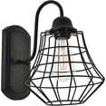 thumbnail image 2 of Candor 1 light black Wall Sconce, 2 of 9