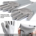 thumbnail image 3 of Gris 200g - Guantes Lavavajillas Silicona Cocina Ormromra LN-0151, 3 of 7