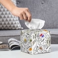 thumbnail image 6 of Rocae Fastfood 2 for High-grade Leather Tissue Box,Office Tissue Box,Tissue Box Cover Square 5.2×5.2×5.2, 6 of 7