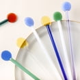 thumbnail image 2 of High Temperature Resistance Mixing Spoon Food Grade Glass Fruit Juice Coffee Scoop for Home, 2 of 7