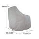 thumbnail image 5 of Cubierta de asiento de barco Naiovety Poliéster Blanco, 5 of 6