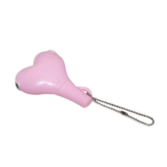 Pawsdot Heart Shape Pink Audio Adapter Compatible with Stereo and Headphones