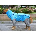 thumbnail image 3 of Chubasquero para perros grandes, reflectante, impermeable, para exteriores, chaqueta impermeable, camuflaje, poncho para mascotas, 3 of 5