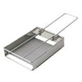 thumbnail image 4 of Bread Toaster,Foldable Stainless Steel Toaster Plate Camping Bread Toaster Grill, 4 of 7