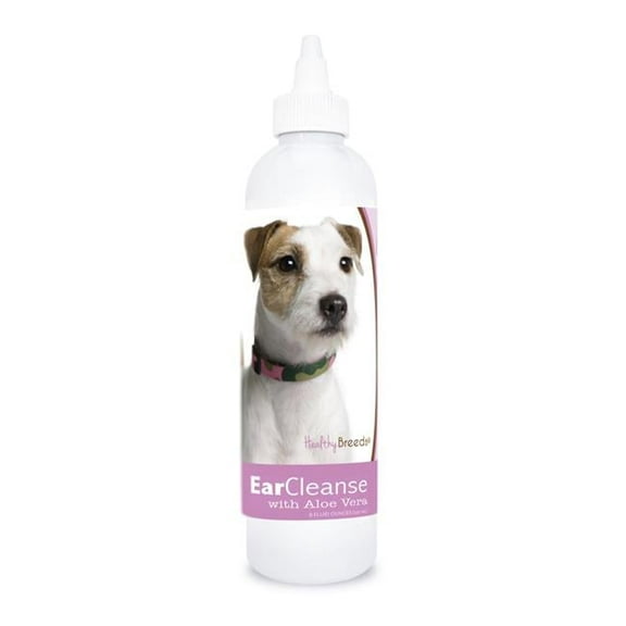 Healthy Breeds 840235112754 8 oz Parson Russell Terrier Ear Cleanse with Aloe Vera Sweet Pea & Vanilla